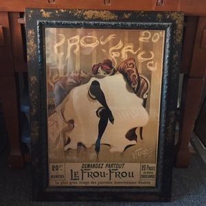 Le Frou-Frou Framed Artwork